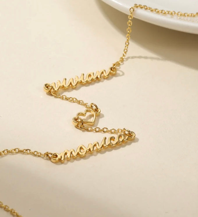 Collier ESY personnalisable Duo