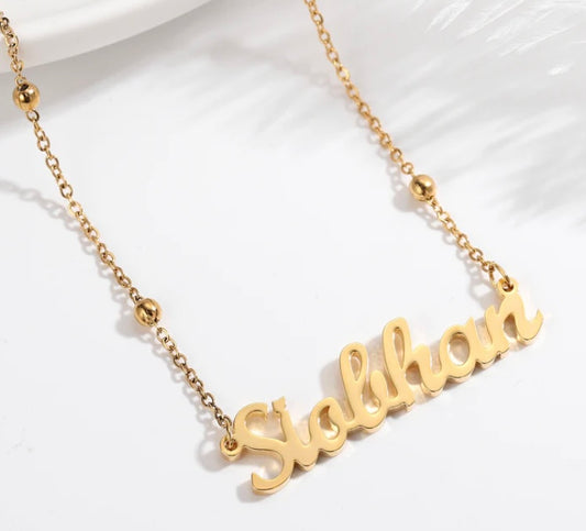 Collier SAFI personnalisable